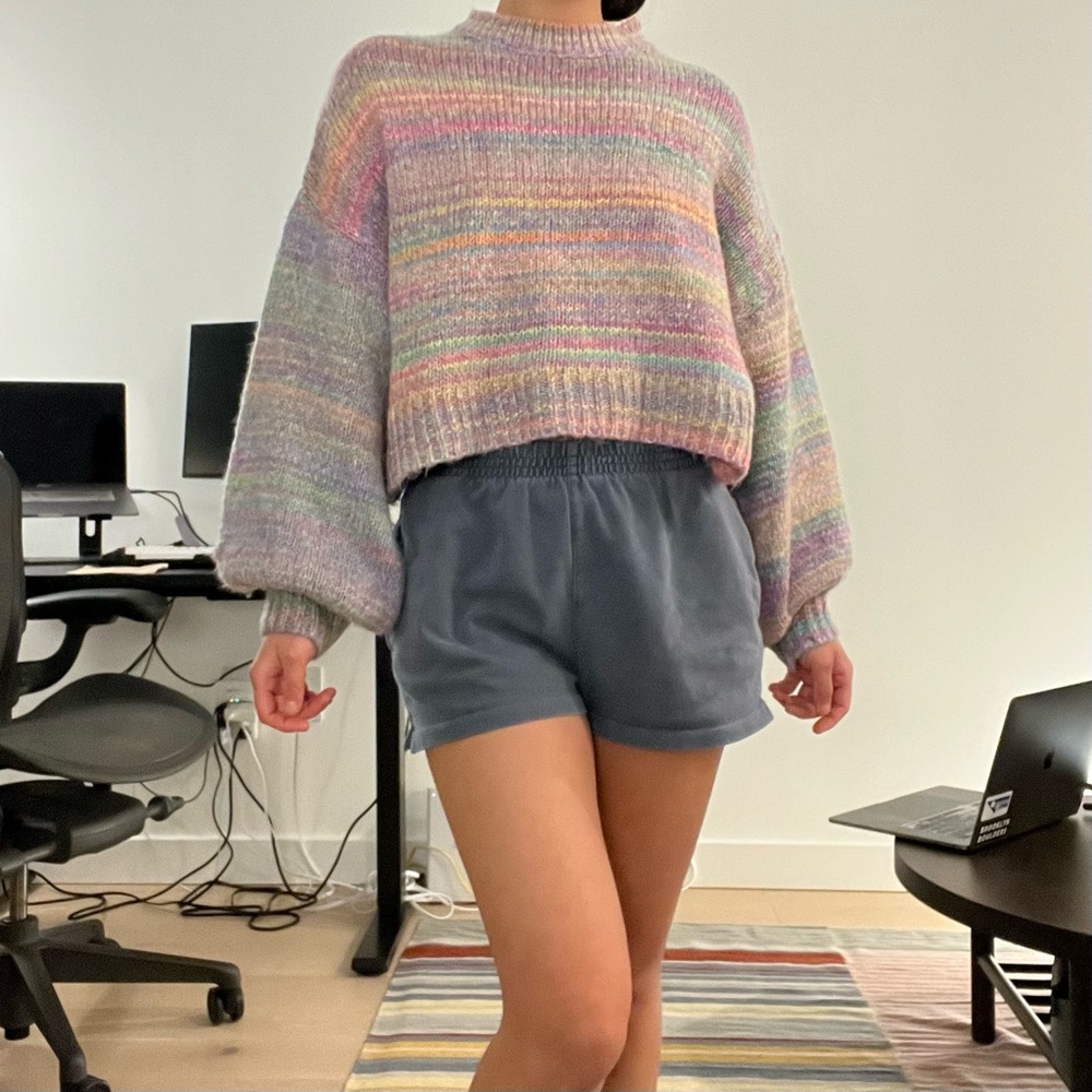 Urban Outfitters Agatha balloon sleeve sweater - Like New